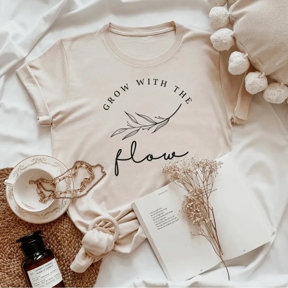 Fierce Vixen Tops - ‘Grow with the Flow’ Tee
